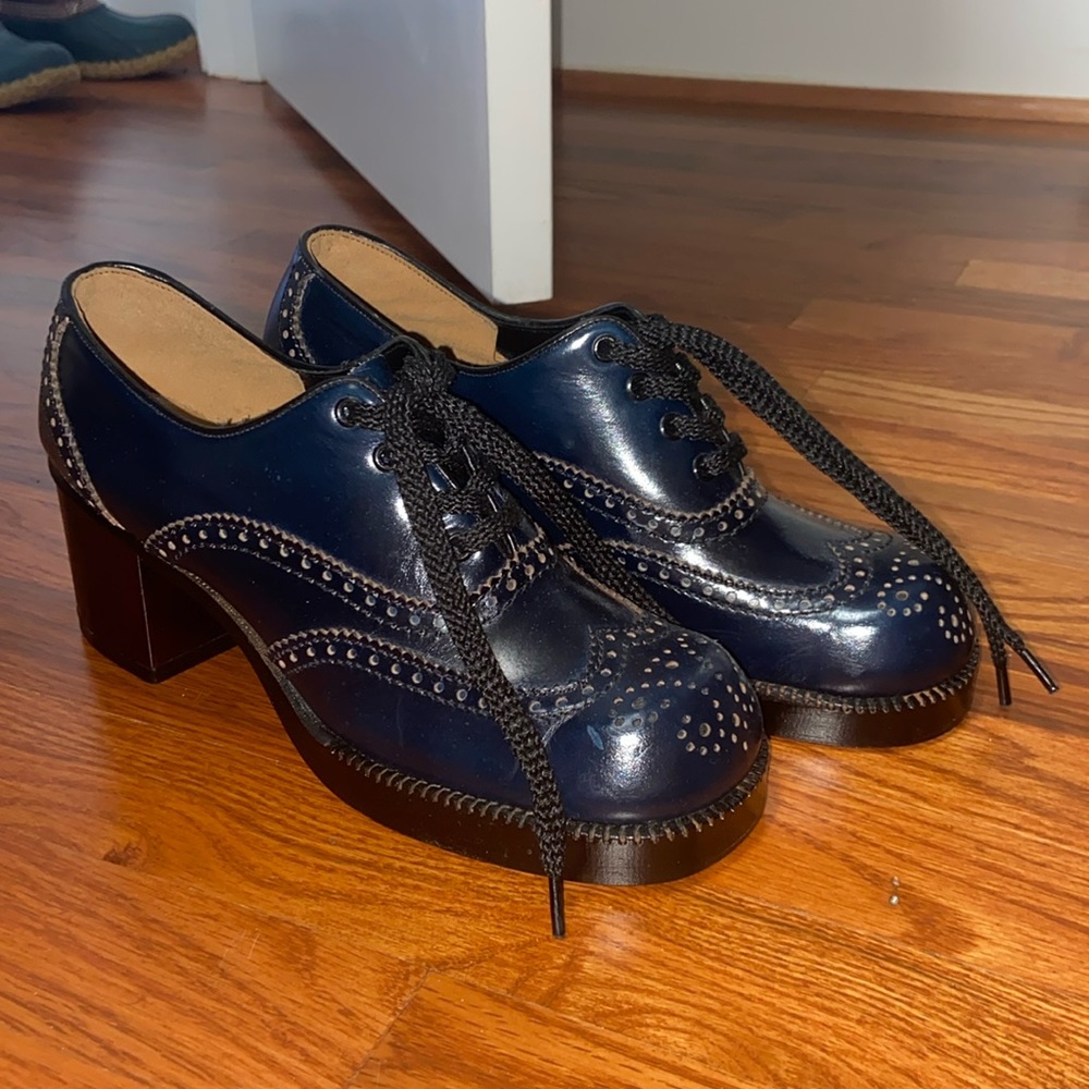 1970s Oxford Heels